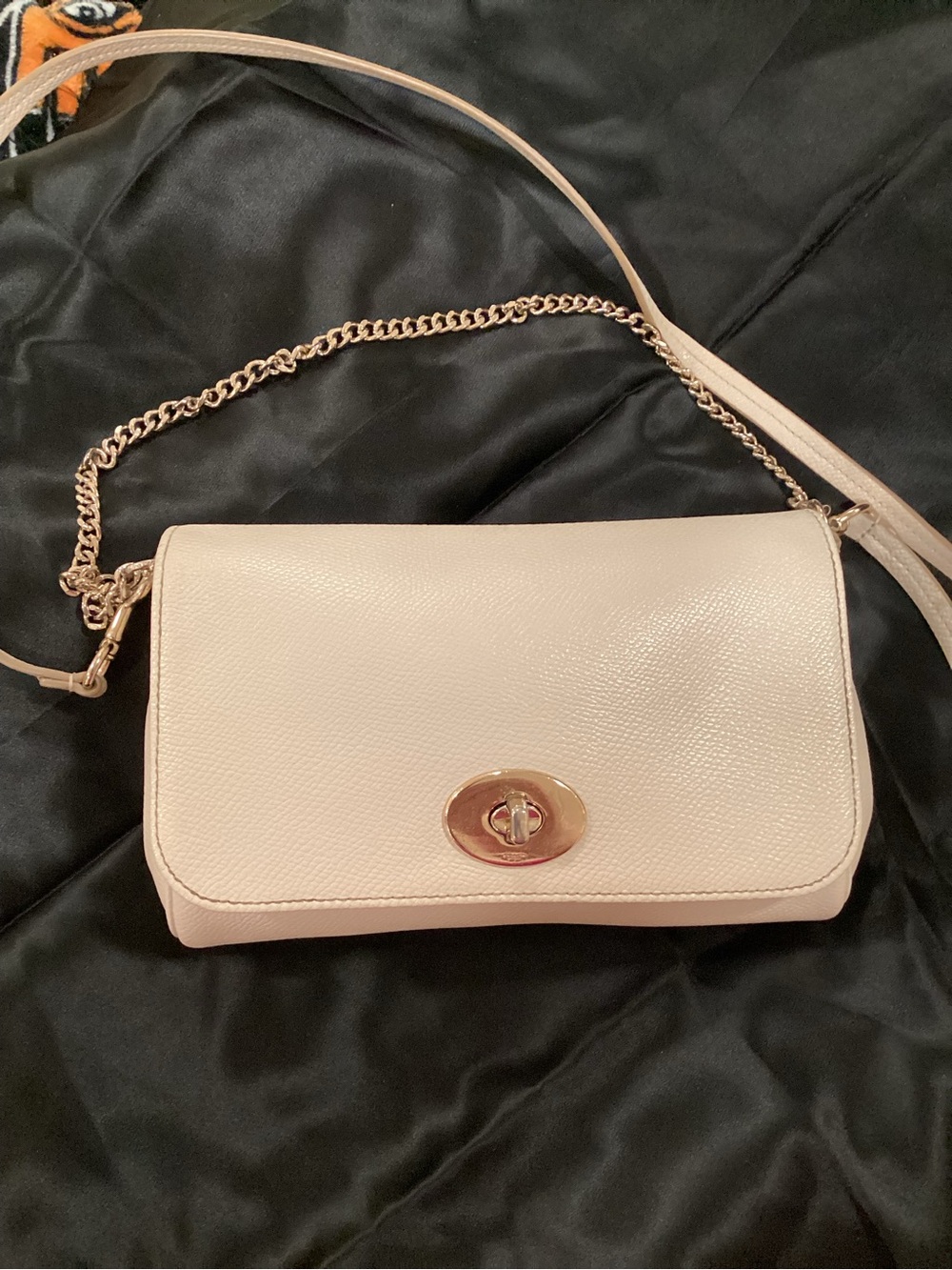 Coach Mini Ruby Crossbody in Ecru Leather #F34604